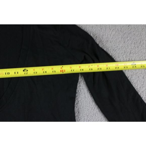 Splits59 Top Womens Small Black V Neck Long Sleeve USA - Picture 5 of 8